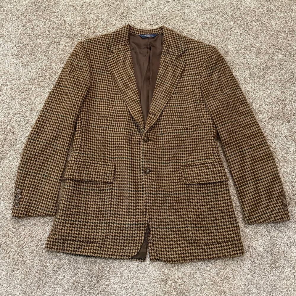 Vintage Polo Ralph Lauren 100% Lambswool Sport Coat size 42L